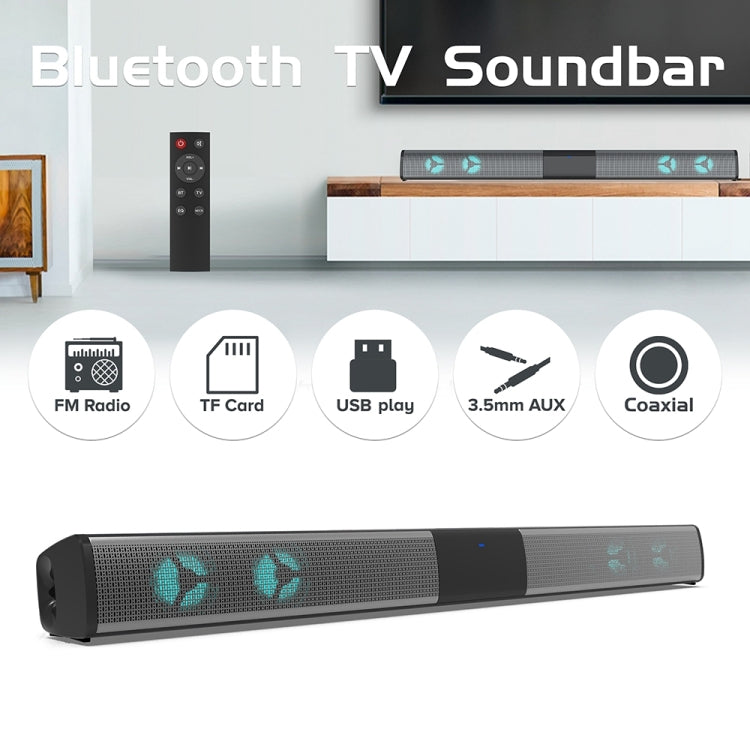 BS-28E RGB Colorful Atmosphere Light Bluetooth Speaker - Desktop Speaker by buy2fix | Online Shopping UK | buy2fix
