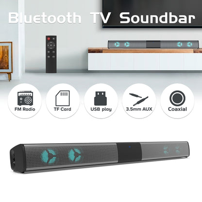 BS-28E RGB Colorful Atmosphere Light Bluetooth Speaker - Desktop Speaker by buy2fix | Online Shopping UK | buy2fix