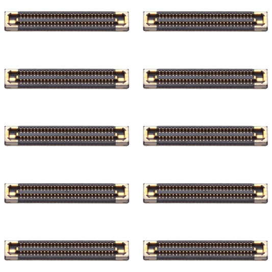 For Samsung Galaxy S21 FE 10pcs LCD Display FPC Connector On Motherboard - FPC Connector by buy2fix | Online Shopping UK | buy2fix