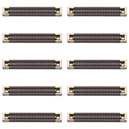 For Samsung Galaxy S21 SM-G990 10pcs LCD Display FPC Connector On Motherboard - FPC Connector by buy2fix | Online Shopping UK | buy2fix