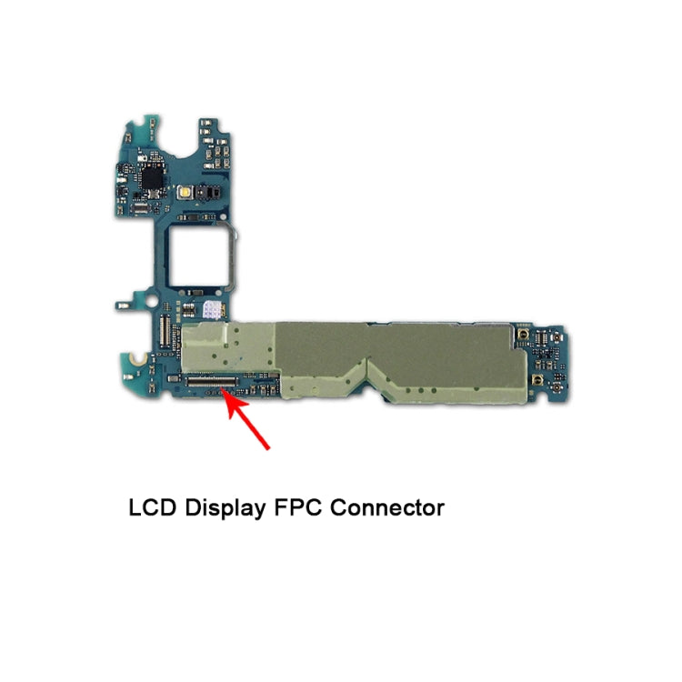 For Samsung Galaxy S6 edge+ SM-G928 10pcs LCD Display FPC Connector On Motherboard - FPC Connector by buy2fix | Online Shopping UK | buy2fix