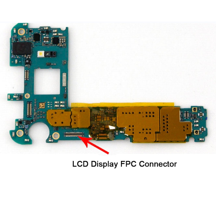 For Samsung Galaxy S6 edge SM-G92510pcs LCD Display FPC Connector On Motherboard - FPC Connector by buy2fix | Online Shopping UK | buy2fix