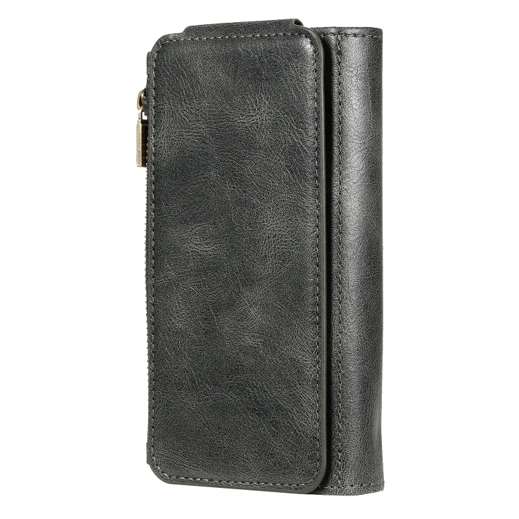 For iPhone 6 / 7 / 8 Multifunctional Retro Detachable Magnetic Horizontal Flip Leather Case with Card Slots & Holder & Wallet & Photo Frame(Dark Green) - More iPhone Cases by buy2fix | Online Shopping UK | buy2fix