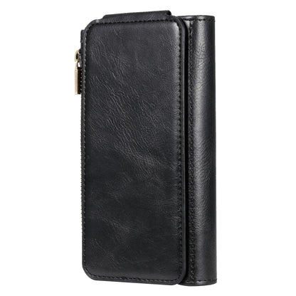 For iPhone 6 / 7 / 8 Multifunctional Retro Detachable Magnetic Horizontal Flip Leather Case with Card Slots & Holder & Wallet & Photo Frame(Black) - More iPhone Cases by buy2fix | Online Shopping UK | buy2fix