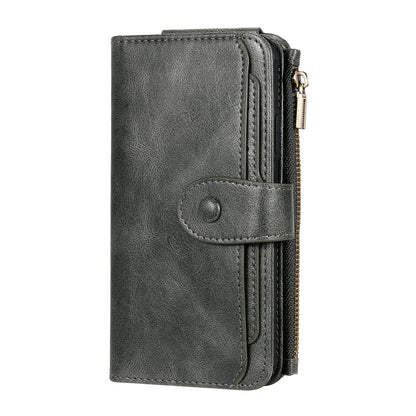 For iPhone 11 Multifunctional Retro Detachable Magnetic Horizontal Flip Leather Case with Card Slots & Holder & Wallet & Photo Frame(Dark Green) - iPhone 11 Cases by buy2fix | Online Shopping UK | buy2fix