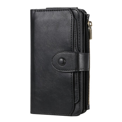 For iPhone 11 Pro Multifunctional Retro Detachable Magnetic Horizontal Flip Leather Case with Card Slots & Holder & Wallet & Photo Frame(Black) - iPhone 11 Pro Max Cases by buy2fix | Online Shopping UK | buy2fix