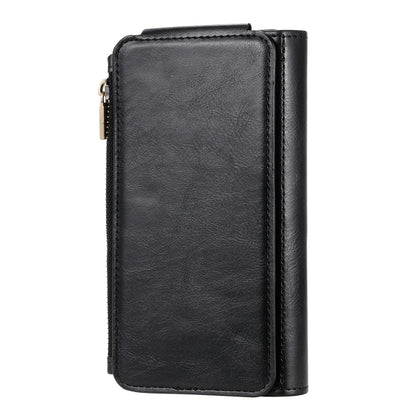 For iPhone 11 Pro Multifunctional Retro Detachable Magnetic Horizontal Flip Leather Case with Card Slots & Holder & Wallet & Photo Frame(Black) - iPhone 11 Pro Max Cases by buy2fix | Online Shopping UK | buy2fix