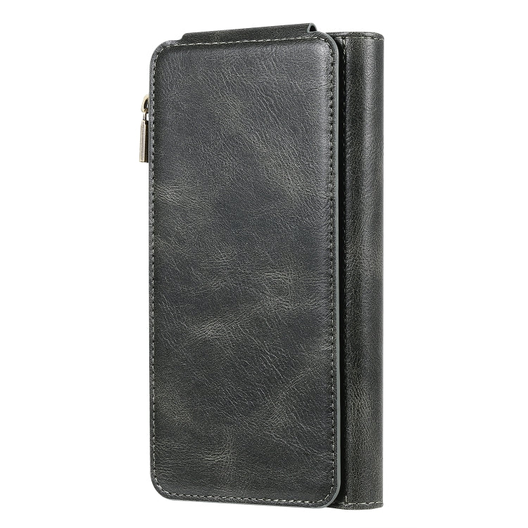 For iPhone 11 Pro Max Multifunctional Retro Detachable Magnetic Horizontal Flip Leather Case with Card Slots & Holder & Wallet & Photo Frame(Dark Green) - iPhone 11 Pro Max Cases by buy2fix | Online Shopping UK | buy2fix