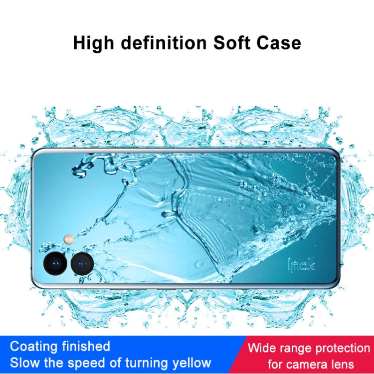 For Samsung Galaxy A04 4G imak UX-10 Series Shockproof TPU Phone Case(Transparent) by imak