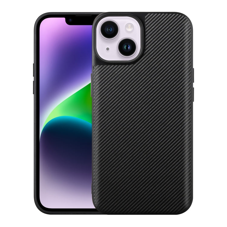 For iPhone 14 ViLi TC Series Kevlar Carbon Fiber Texture Phone Case(Black) - iPhone 14 Cases by ViLi | Online Shopping UK | buy2fix