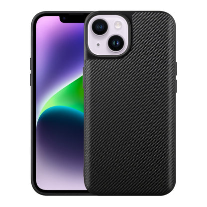 For iPhone 14 ViLi TC Series Kevlar Carbon Fiber Texture Phone Case(Black) - iPhone 14 Cases by ViLi | Online Shopping UK | buy2fix