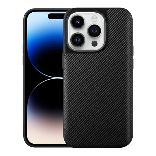 For iPhone 14 Pro ViLi TC Series Kevlar Carbon Fiber Texture Phone Case(Black) - iPhone 14 Pro Cases by ViLi | Online Shopping UK | buy2fix