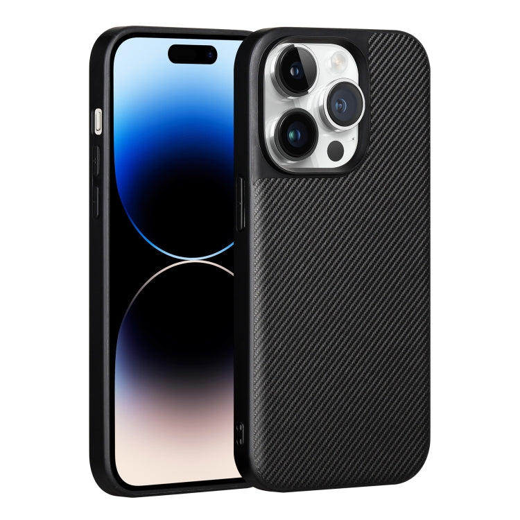 For iPhone 14 Pro ViLi TC Series Kevlar Carbon Fiber Texture Phone Case(Black) - iPhone 14 Pro Cases by ViLi | Online Shopping UK | buy2fix