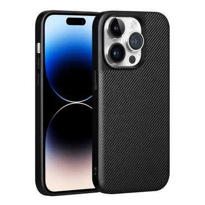 For iPhone 14 Pro ViLi TC Series Kevlar Carbon Fiber Texture Phone Case(Black) - iPhone 14 Pro Cases by ViLi | Online Shopping UK | buy2fix