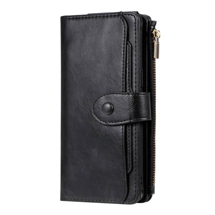 For Galaxy Note 8 Multifunctional Retro Detachable Magnetic Horizontal Flip Leather Case with Card Slots & Holder & Wallet & Photo Frame(Black) - Galaxy Phone Cases by buy2fix | Online Shopping UK | buy2fix