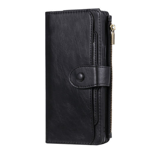 For Galaxy Note 9 Multifunctional Retro Detachable Magnetic Horizontal Flip Leather Case with Card Slots & Holder & Wallet & Photo Frame(Black) - Galaxy Phone Cases by buy2fix | Online Shopping UK | buy2fix