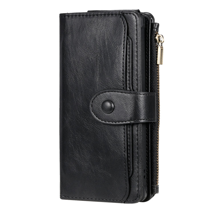 For Galaxy Note 10 Multifunctional Retro Detachable Magnetic Horizontal Flip Leather Case with Card Slots & Holder & Wallet & Photo Frame(Black) - Galaxy Phone Cases by buy2fix | Online Shopping UK | buy2fix