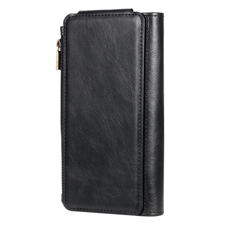 For Galaxy Note 10 Multifunctional Retro Detachable Magnetic Horizontal Flip Leather Case with Card Slots & Holder & Wallet & Photo Frame(Black) - Galaxy Phone Cases by buy2fix | Online Shopping UK | buy2fix