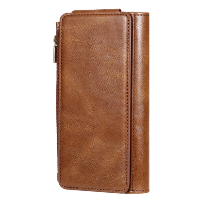 For Galaxy Note 10 Multifunctional Retro Detachable Magnetic Horizontal Flip Leather Case with Card Slots & Holder & Wallet & Photo Frame(Brown) - Galaxy Phone Cases by buy2fix | Online Shopping UK | buy2fix
