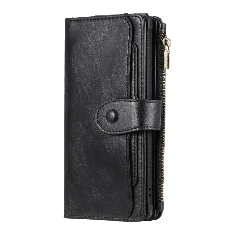 For Galaxy Note 10+ Multifunctional Retro Detachable Magnetic Horizontal Flip Leather Case with Card Slots & Holder & Wallet & Photo Frame(Black) - Galaxy Phone Cases by buy2fix | Online Shopping UK | buy2fix