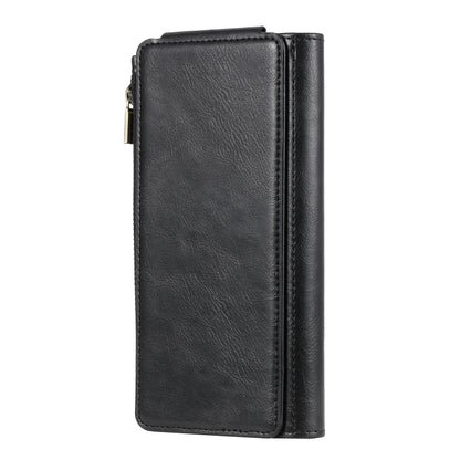 For Galaxy Note 10+ Multifunctional Retro Detachable Magnetic Horizontal Flip Leather Case with Card Slots & Holder & Wallet & Photo Frame(Black) - Galaxy Phone Cases by buy2fix | Online Shopping UK | buy2fix