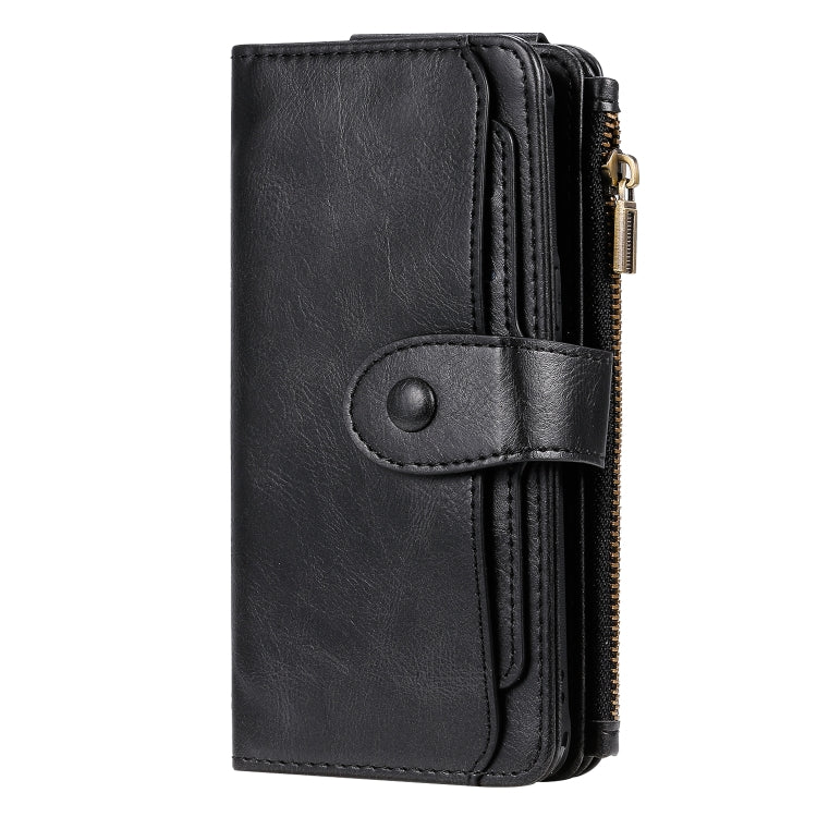 For Galaxy S8 Multifunctional Retro Detachable Magnetic Horizontal Flip Leather Case with Card Slots & Holder & Wallet & Photo Frame(Black) - Galaxy Phone Cases by buy2fix | Online Shopping UK | buy2fix