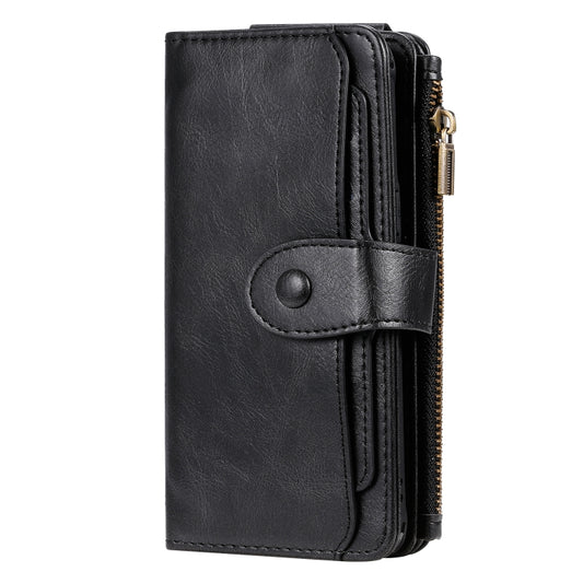 For Galaxy S8 Multifunctional Retro Detachable Magnetic Horizontal Flip Leather Case with Card Slots & Holder & Wallet & Photo Frame(Black) - Galaxy Phone Cases by buy2fix | Online Shopping UK | buy2fix