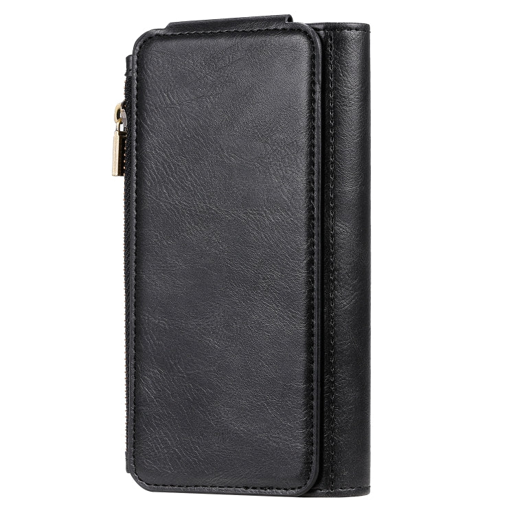 For Galaxy S8 Multifunctional Retro Detachable Magnetic Horizontal Flip Leather Case with Card Slots & Holder & Wallet & Photo Frame(Black) - Galaxy Phone Cases by buy2fix | Online Shopping UK | buy2fix