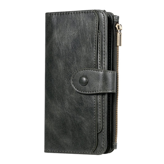 For Galaxy S8+ Multifunctional Retro Detachable Magnetic Horizontal Flip Leather Case with Card Slots & Holder & Wallet & Photo Frame(Dark Green) - Galaxy Phone Cases by buy2fix | Online Shopping UK | buy2fix