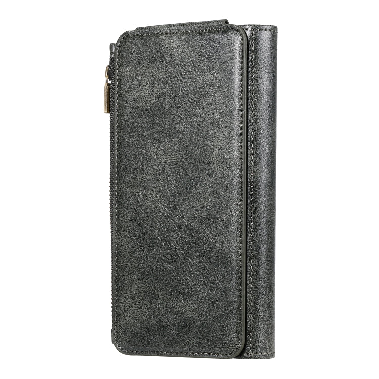 For Galaxy S8+ Multifunctional Retro Detachable Magnetic Horizontal Flip Leather Case with Card Slots & Holder & Wallet & Photo Frame(Dark Green) - Galaxy Phone Cases by buy2fix | Online Shopping UK | buy2fix