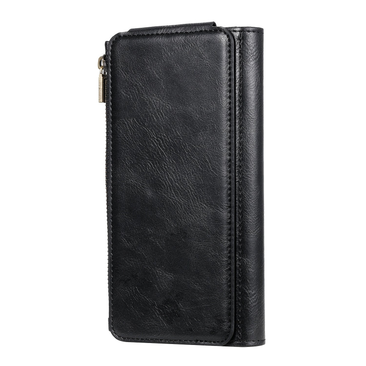 For Galaxy S8+ Multifunctional Retro Detachable Magnetic Horizontal Flip Leather Case with Card Slots & Holder & Wallet & Photo Frame(Black) - Galaxy Phone Cases by buy2fix | Online Shopping UK | buy2fix