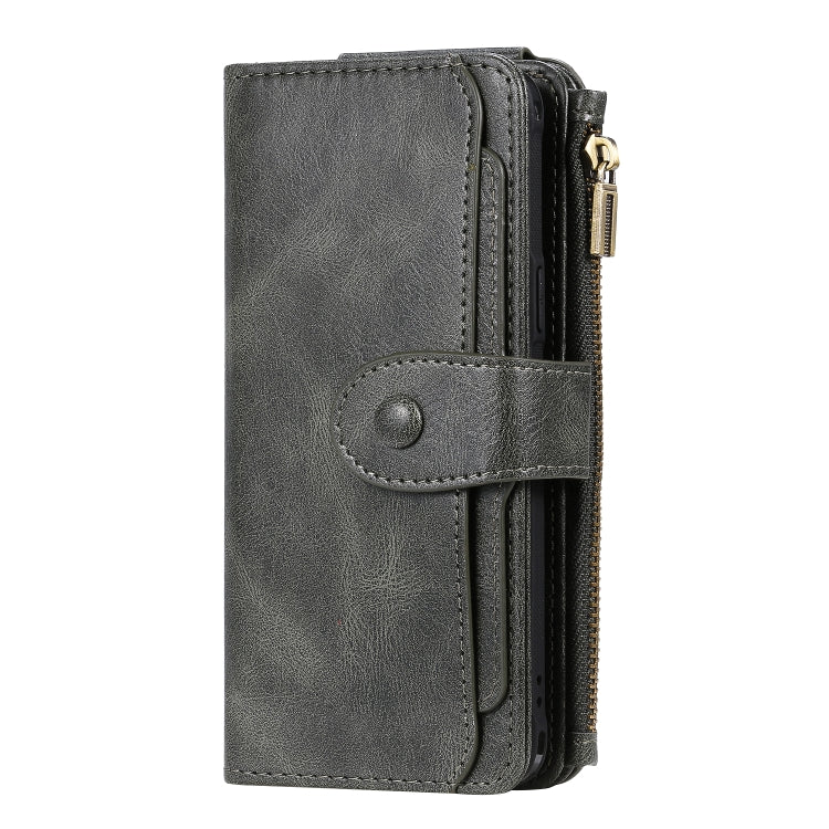 For Galaxy S9 Multifunctional Retro Detachable Magnetic Horizontal Flip Leather Case with Card Slots & Holder & Wallet & Photo Frame(Dark Green) - Galaxy Phone Cases by buy2fix | Online Shopping UK | buy2fix