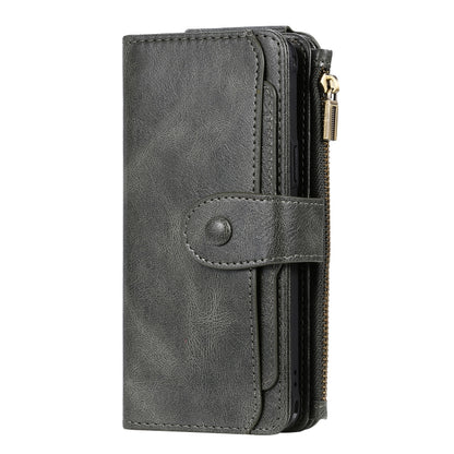 For Galaxy S9 Multifunctional Retro Detachable Magnetic Horizontal Flip Leather Case with Card Slots & Holder & Wallet & Photo Frame(Dark Green) - Galaxy Phone Cases by buy2fix | Online Shopping UK | buy2fix