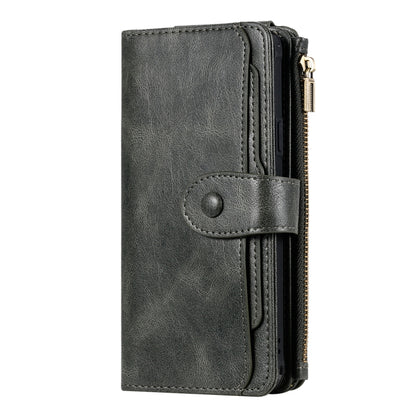 For Galaxy S9+ Multifunctional Retro Detachable Magnetic Horizontal Flip Leather Case with Card Slots & Holder & Wallet & Photo Frame(Dark Green) - Galaxy Phone Cases by buy2fix | Online Shopping UK | buy2fix