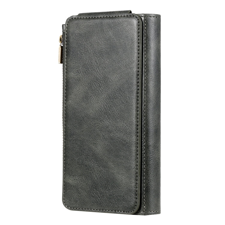 For Galaxy S9+ Multifunctional Retro Detachable Magnetic Horizontal Flip Leather Case with Card Slots & Holder & Wallet & Photo Frame(Dark Green) - Galaxy Phone Cases by buy2fix | Online Shopping UK | buy2fix