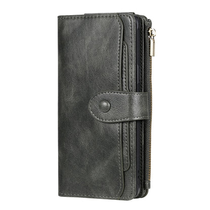 For Galaxy S10 5G Multifunctional Retro Detachable Magnetic Horizontal Flip Leather Case with Card Slots & Holder & Wallet & Photo Frame(Dark Green) - Galaxy Phone Cases by buy2fix | Online Shopping UK | buy2fix