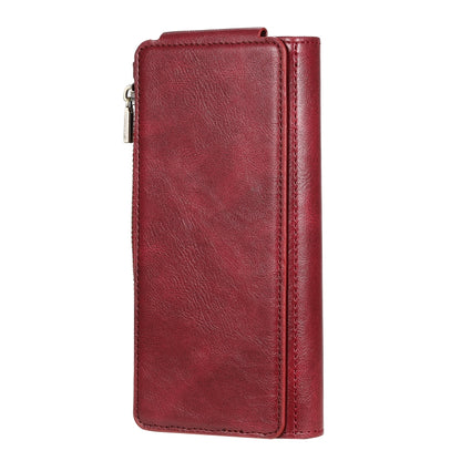 For Galaxy S10 5G Multifunctional Retro Detachable Magnetic Horizontal Flip Leather Case with Card Slots & Holder & Wallet & Photo Frame(Red) - Galaxy Phone Cases by buy2fix | Online Shopping UK | buy2fix