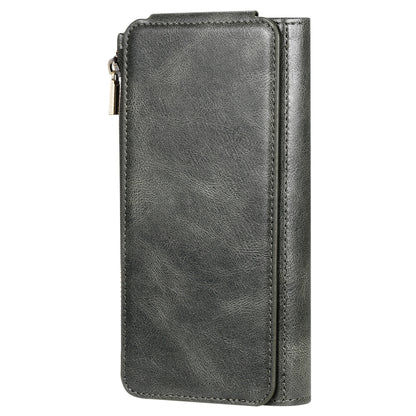 For Galaxy S10+ Multifunctional Retro Detachable Magnetic Horizontal Flip Leather Case with Card Slots & Holder & Wallet & Photo Frame(Dark Green) - Galaxy Phone Cases by buy2fix | Online Shopping UK | buy2fix