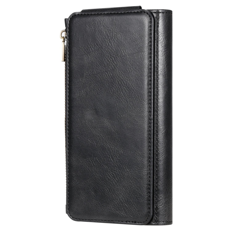 For Galaxy S10+ Multifunctional Retro Detachable Magnetic Horizontal Flip Leather Case with Card Slots & Holder & Wallet & Photo Frame(Black) - Galaxy Phone Cases by buy2fix | Online Shopping UK | buy2fix