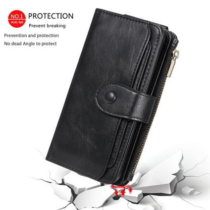 For Galaxy S10e Multifunctional Retro Detachable Magnetic Horizontal Flip Leather Case with Card Slots & Holder & Wallet & Photo Frame(Black) - Galaxy Phone Cases by buy2fix | Online Shopping UK | buy2fix