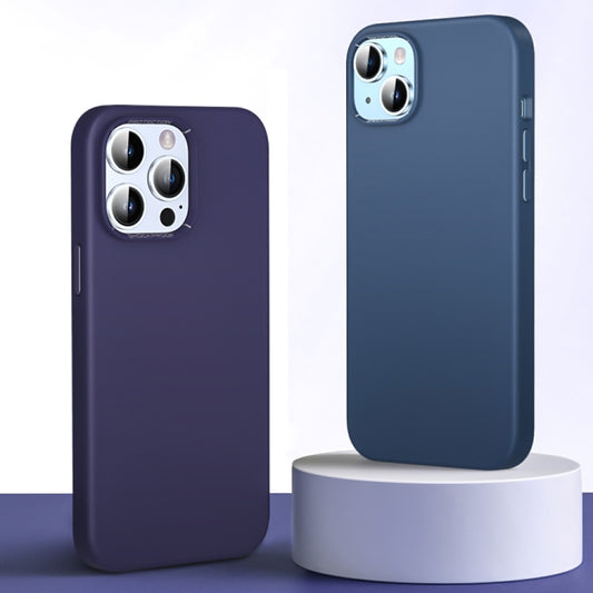 For iPhone 14 Pro Max TOTUDESIGN AA-148 Brilliant Series Shockproof Liquid Silicone Phone Case(Light Purple) - iPhone 14 Pro Max Cases by TOTUDESIGN | Online Shopping UK | buy2fix