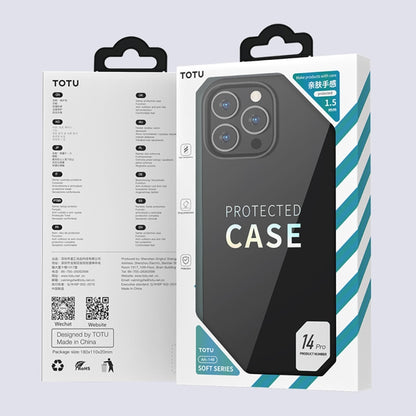 For iPhone 14 Pro Max TOTUDESIGN AA-148 Brilliant Series Shockproof Liquid Silicone Phone Case(Light Purple) - iPhone 14 Pro Max Cases by TOTUDESIGN | Online Shopping UK | buy2fix