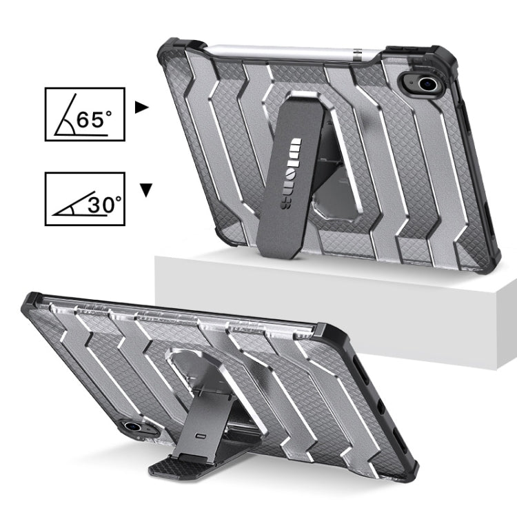For iPad 2025 / 2022 Explorer Series PC Shockproof Case with Pen Slot(Transparent) - iPad 2025 / 2022 Cases by buy2fix | Online Shopping UK | buy2fix