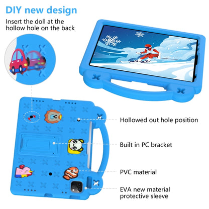 For iPad 2025 / 2022 Handle Kickstand Children EVA Shockproof Tablet Case(Sky Blue) - iPad 2025 / 2022 Cases by buy2fix | Online Shopping UK | buy2fix