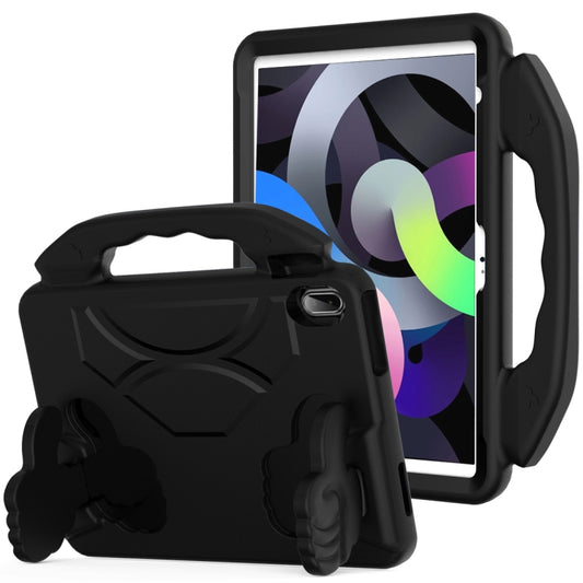For iPad 2025 / 2022 Children EVA Shockproof Tablet Case with Thumb Bracket(Black) - iPad 2025 / 2022 Cases by buy2fix | Online Shopping UK | buy2fix