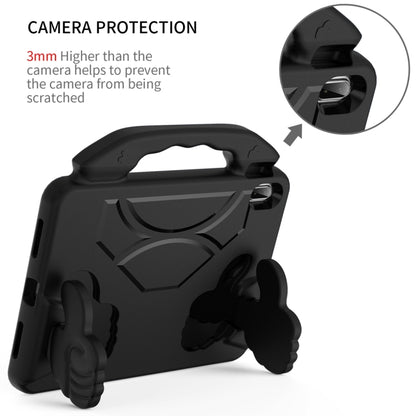 For iPad 2025 / 2022 Children EVA Shockproof Tablet Case with Thumb Bracket(Black) - iPad 2025 / 2022 Cases by buy2fix | Online Shopping UK | buy2fix