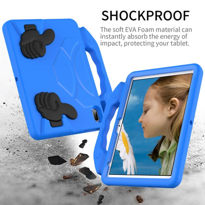 For iPad 2025 / 2022 Children EVA Shockproof Tablet Case with Thumb Bracket(Blue) - iPad 2025 / 2022 Cases by buy2fix | Online Shopping UK | buy2fix