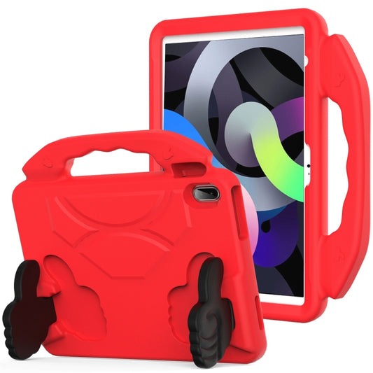 For iPad 2025 / 2022 Children EVA Shockproof Tablet Case with Thumb Bracket(Red) - iPad 2025 / 2022 Cases by buy2fix | Online Shopping UK | buy2fix
