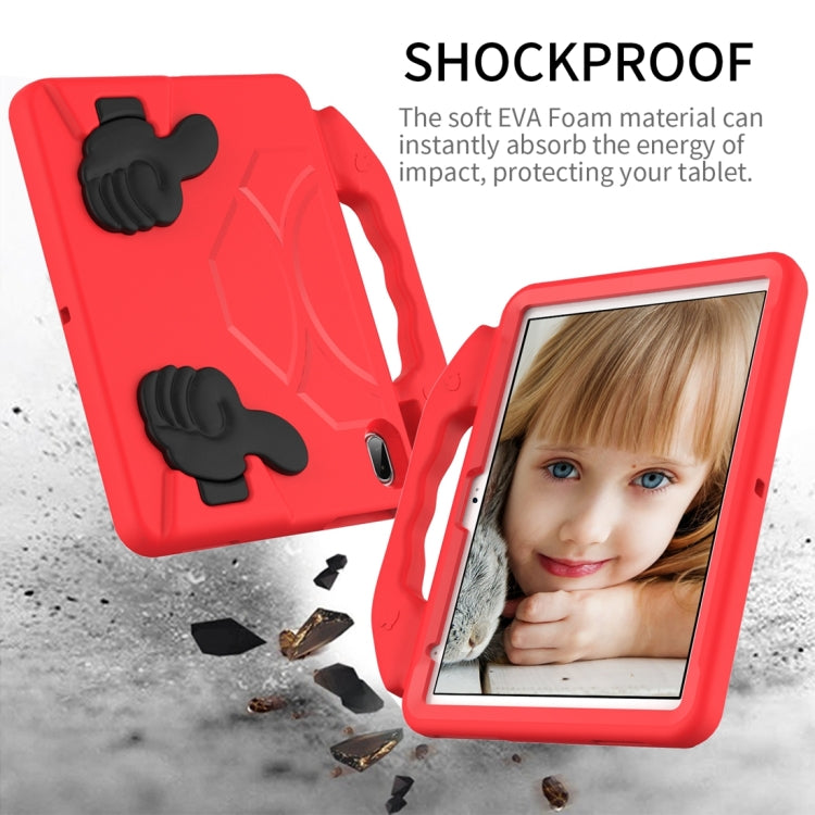 For iPad 2025 / 2022 Children EVA Shockproof Tablet Case with Thumb Bracket(Red) - iPad 2025 / 2022 Cases by buy2fix | Online Shopping UK | buy2fix