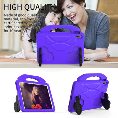 For iPad 2025 / 2022 Children EVA Shockproof Tablet Case with Thumb Bracket(Purple) - iPad 2025 / 2022 Cases by buy2fix | Online Shopping UK | buy2fix
